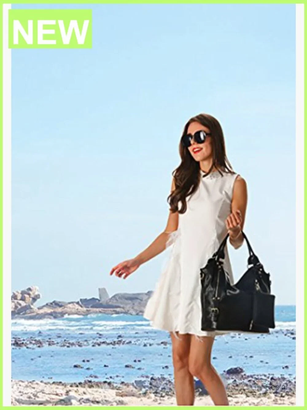 Large PU Leather Hobo Shoulder Tote Bag with Adjustable Strap
